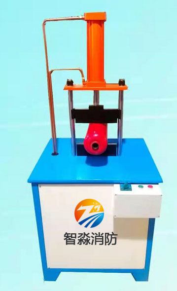 陕西报废处理设备,灭火器压扁机